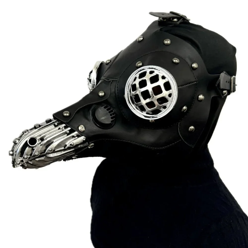 Steampunk Plague Doctor Mask, Long Nose Halloween Masquerade Party Masks